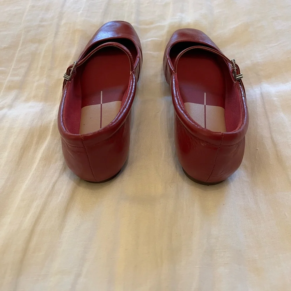 Dolce Vita Red Flats for Women - Picture 3 of 5